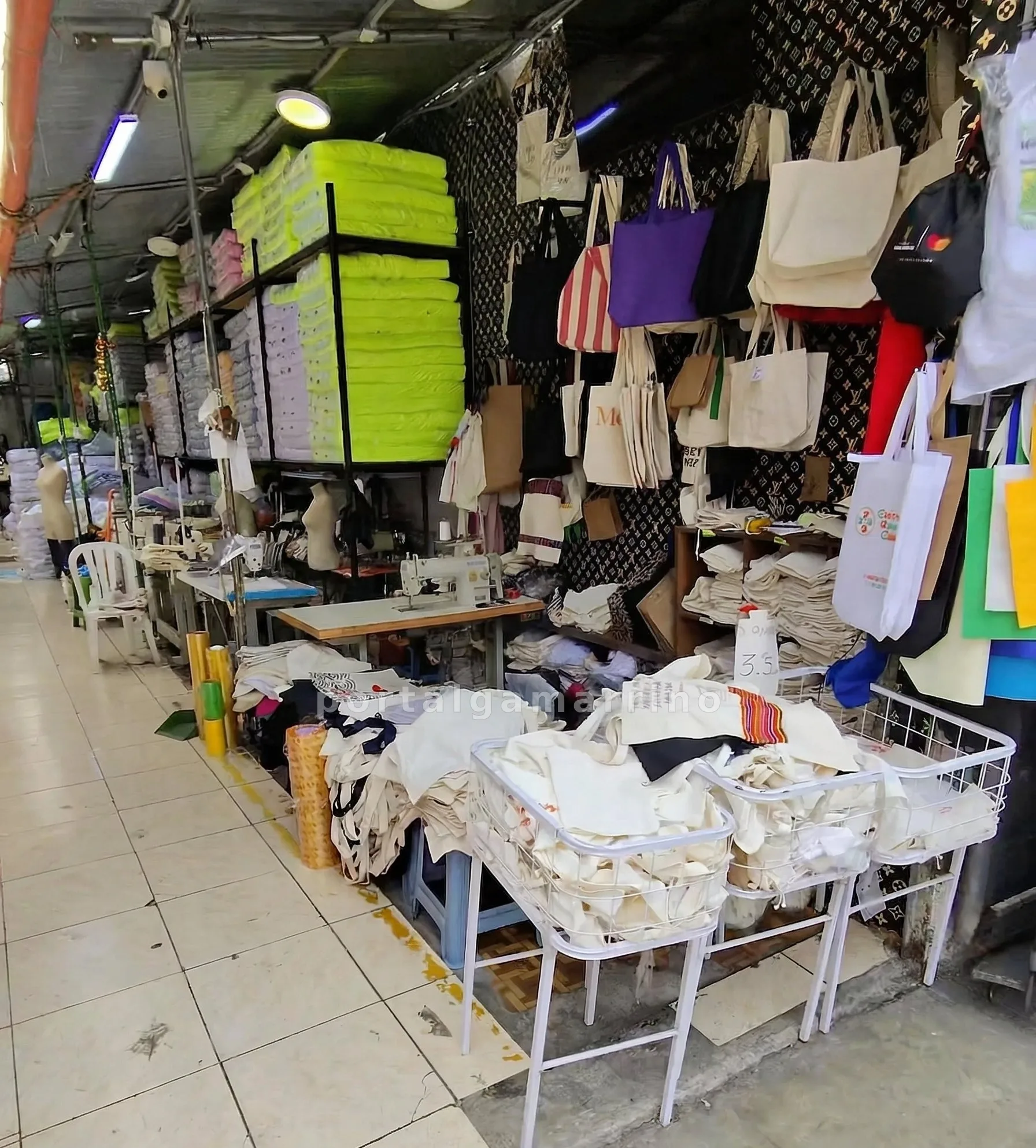 Bolsas Ecológicas, Tocuyo y Tote Bags de Lona · Insumos para confección · Tela Tocuyo — foto 4