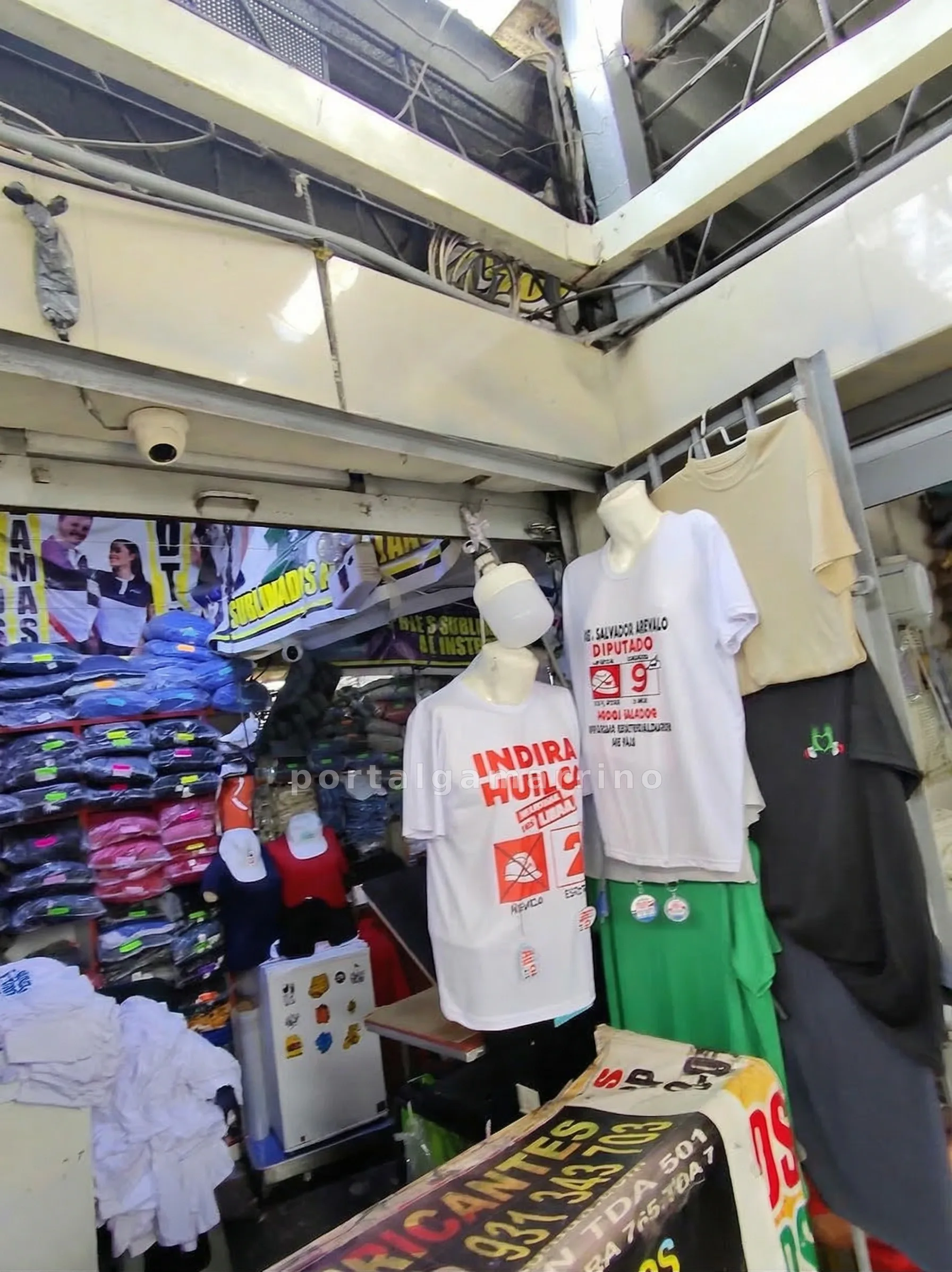 Tienda de Polos y Estampados Publicitarios — Galería Aviación