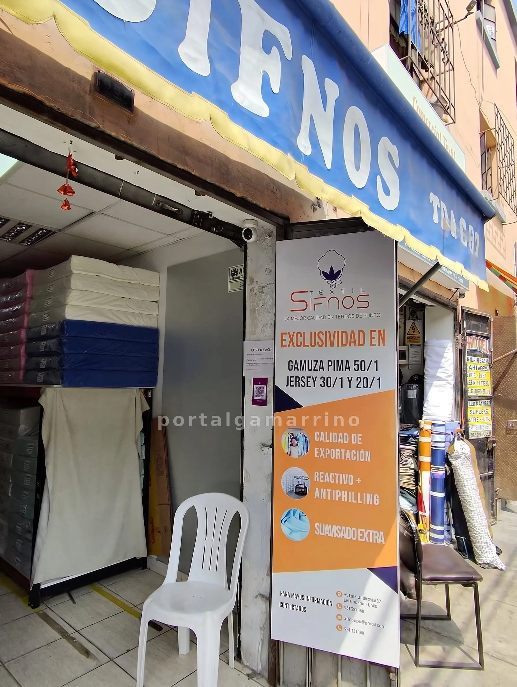 Textil Sifnos — Jr Luis Giribaldi 687
