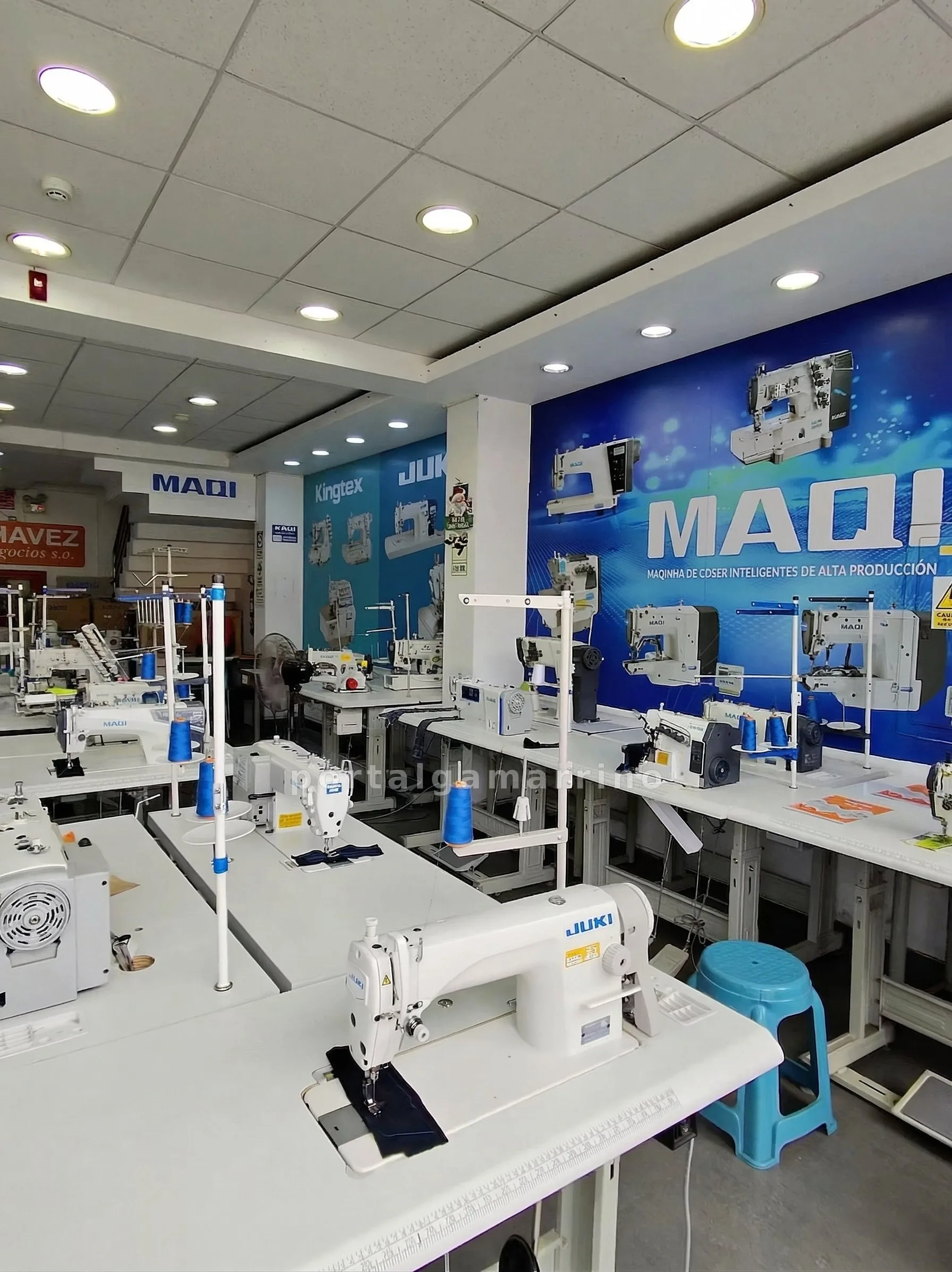 Tienda de maquinaria de confección industrial y bordado — Jr Huánuco 1630