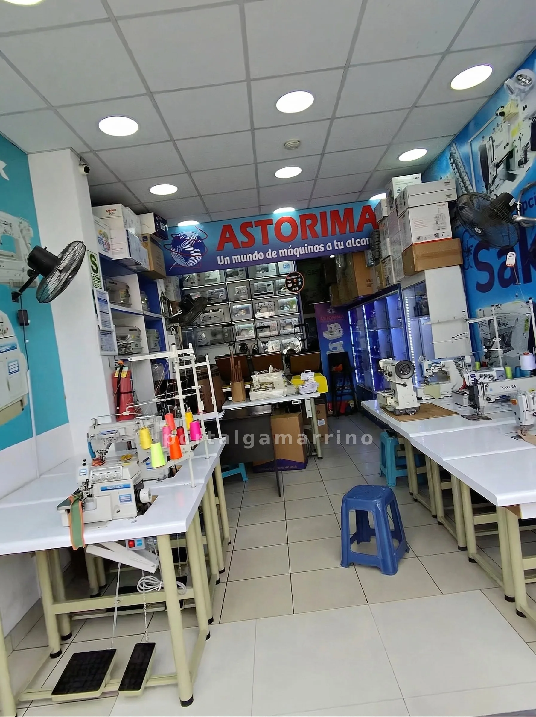 Tienda de Máquinas de Coser Industriales y Repuestos · Maquinaria y equipos textiles · Máquinas de confección y estampado — foto 2
