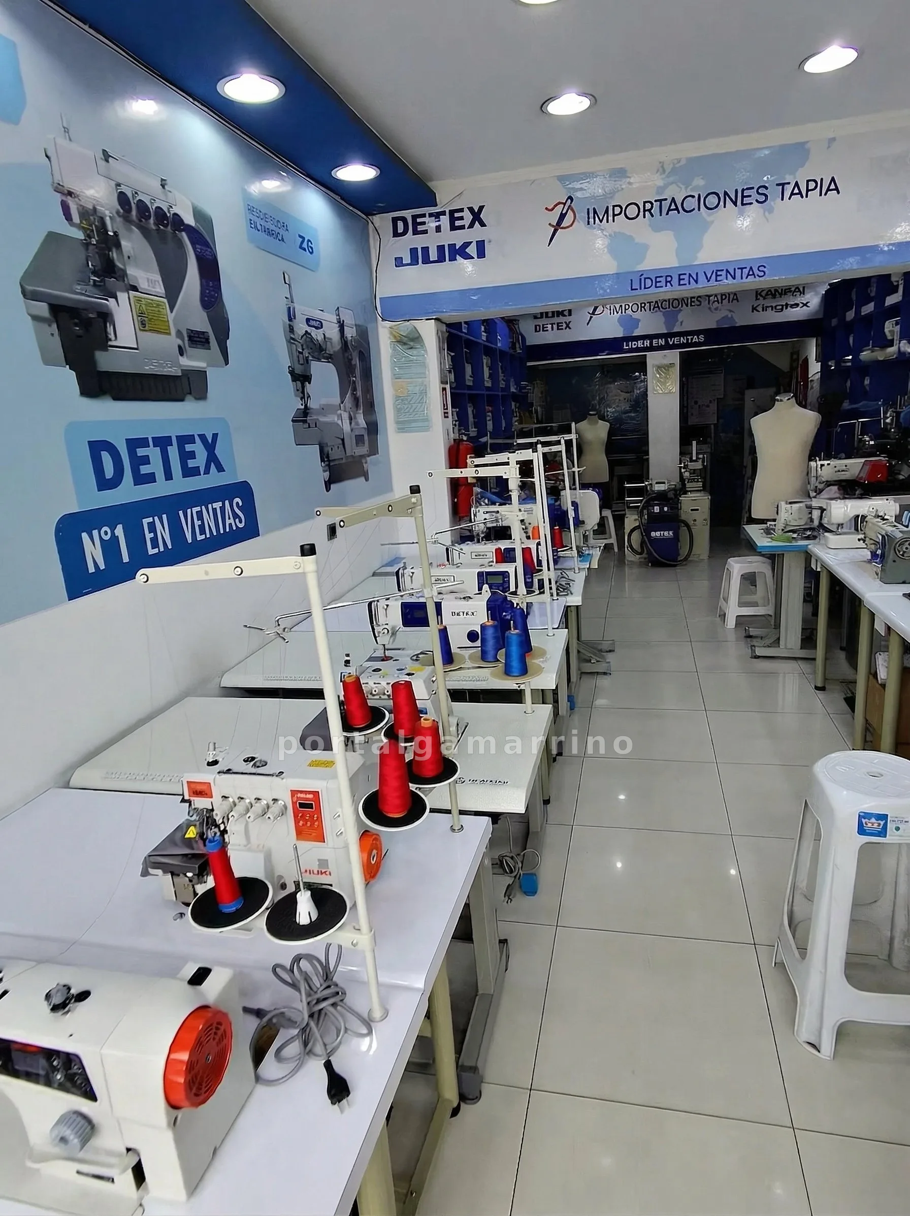 Importaciones Tapia - Máquinas de Coser y Remalladoras · Maquinaria y equipos textiles · Máquinas de confección y estampado — foto 2