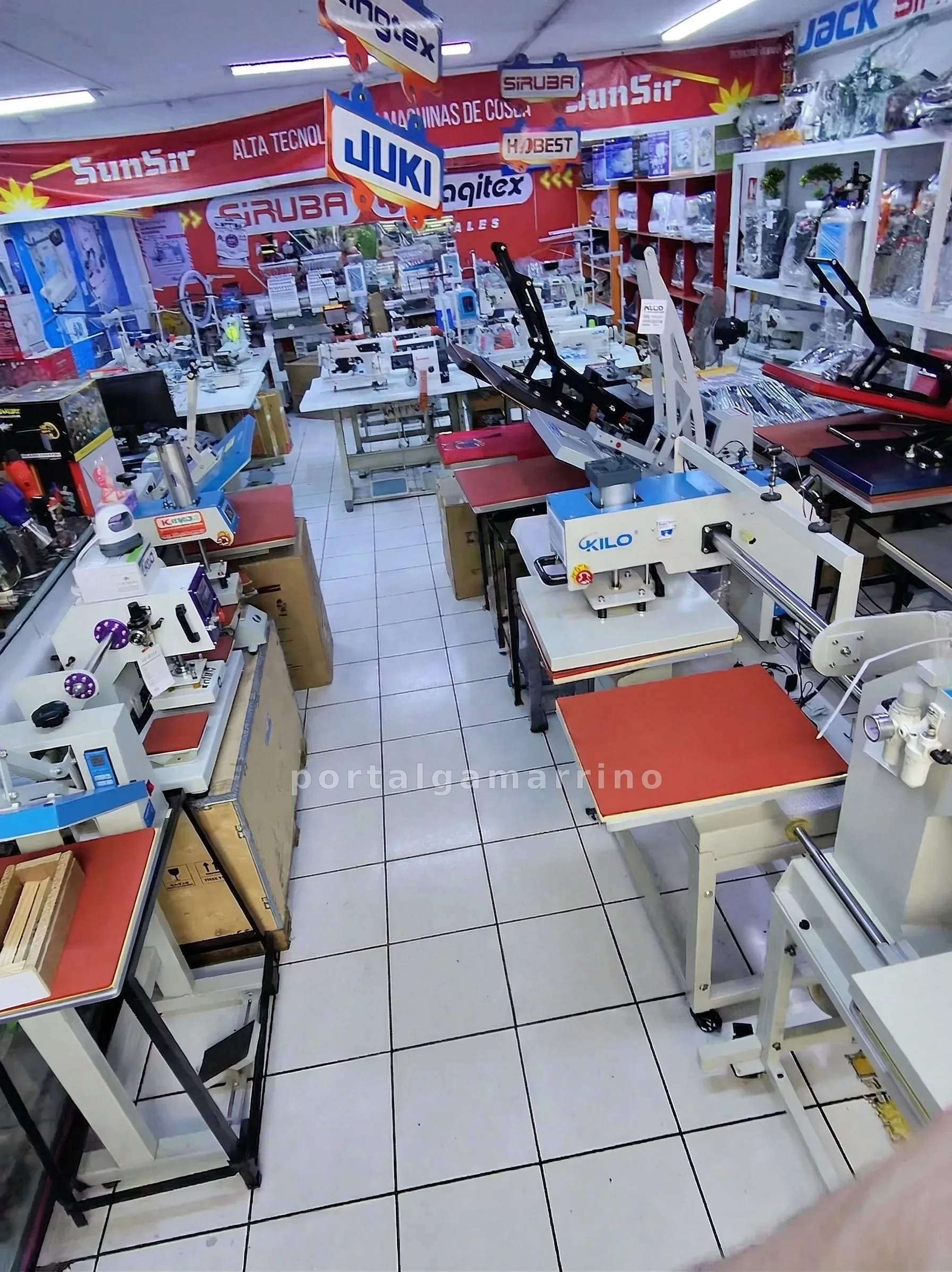 Tienda de Maquinaria Textil y Estampado · Maquinaria y equipos textiles · Máquinas de confección y estampado — foto 2