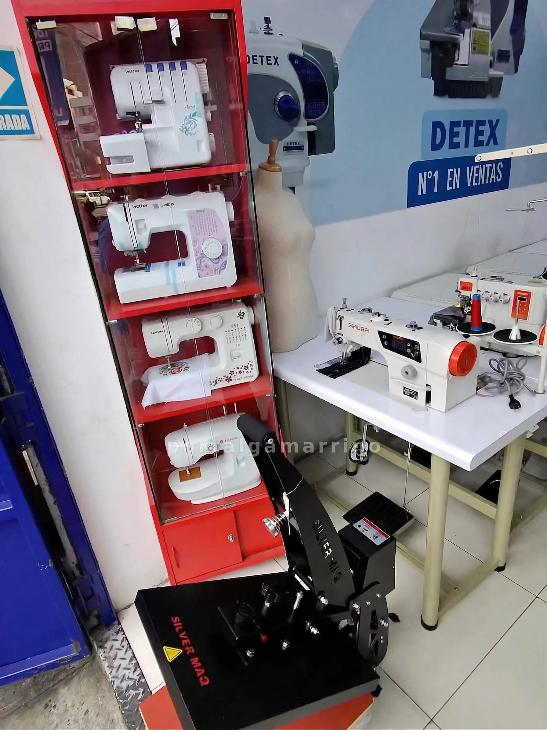 Importaciones Tapia - Máquinas de Coser y Remalladoras · Maquinaria y equipos textiles · Máquinas de confección y estampado — foto 3