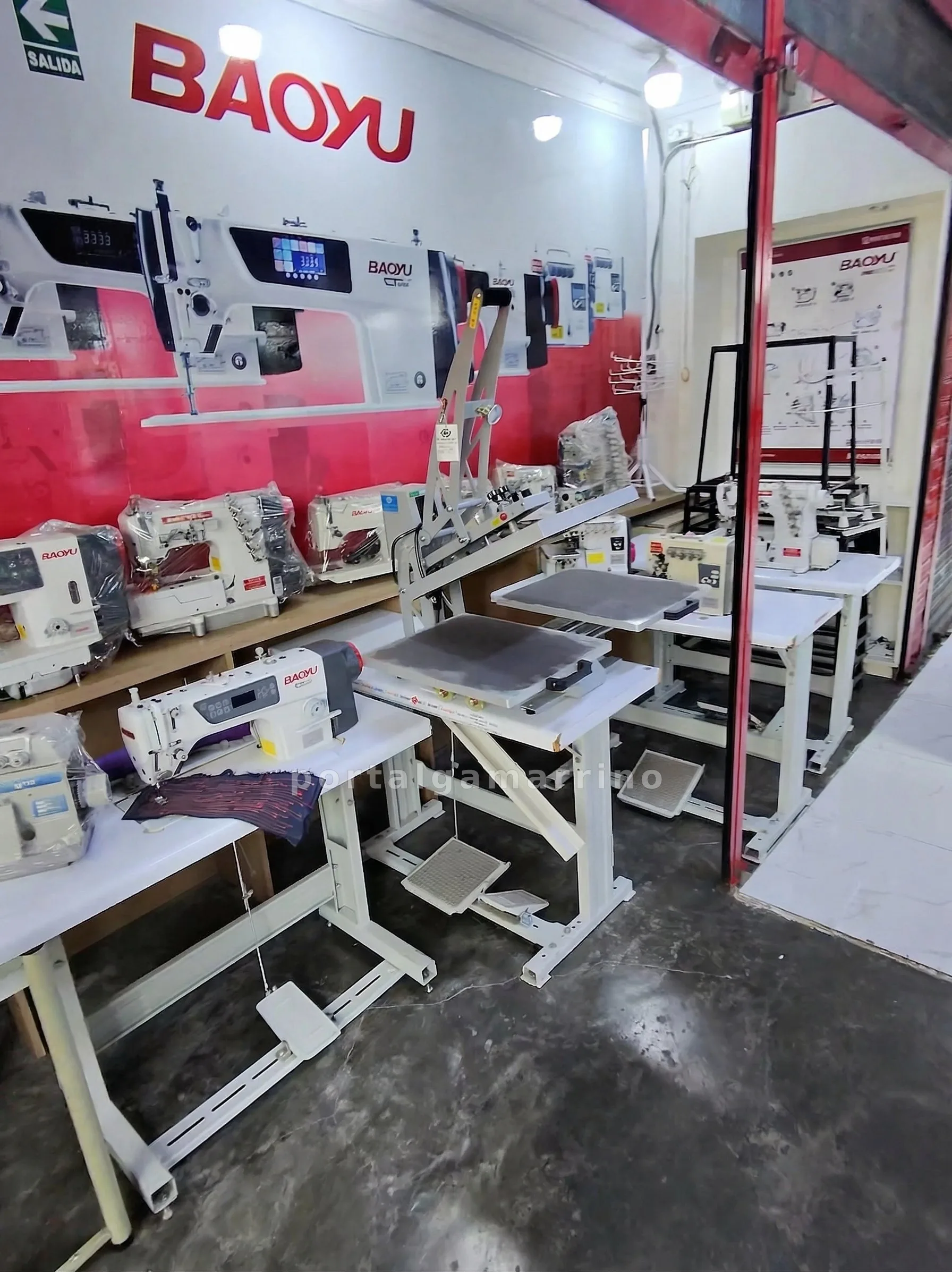 Tienda de Máquinas de Coser Industriales y Semi-Industriales · Maquinaria y equipos textiles · Máquinas de confección y estampado — foto 3