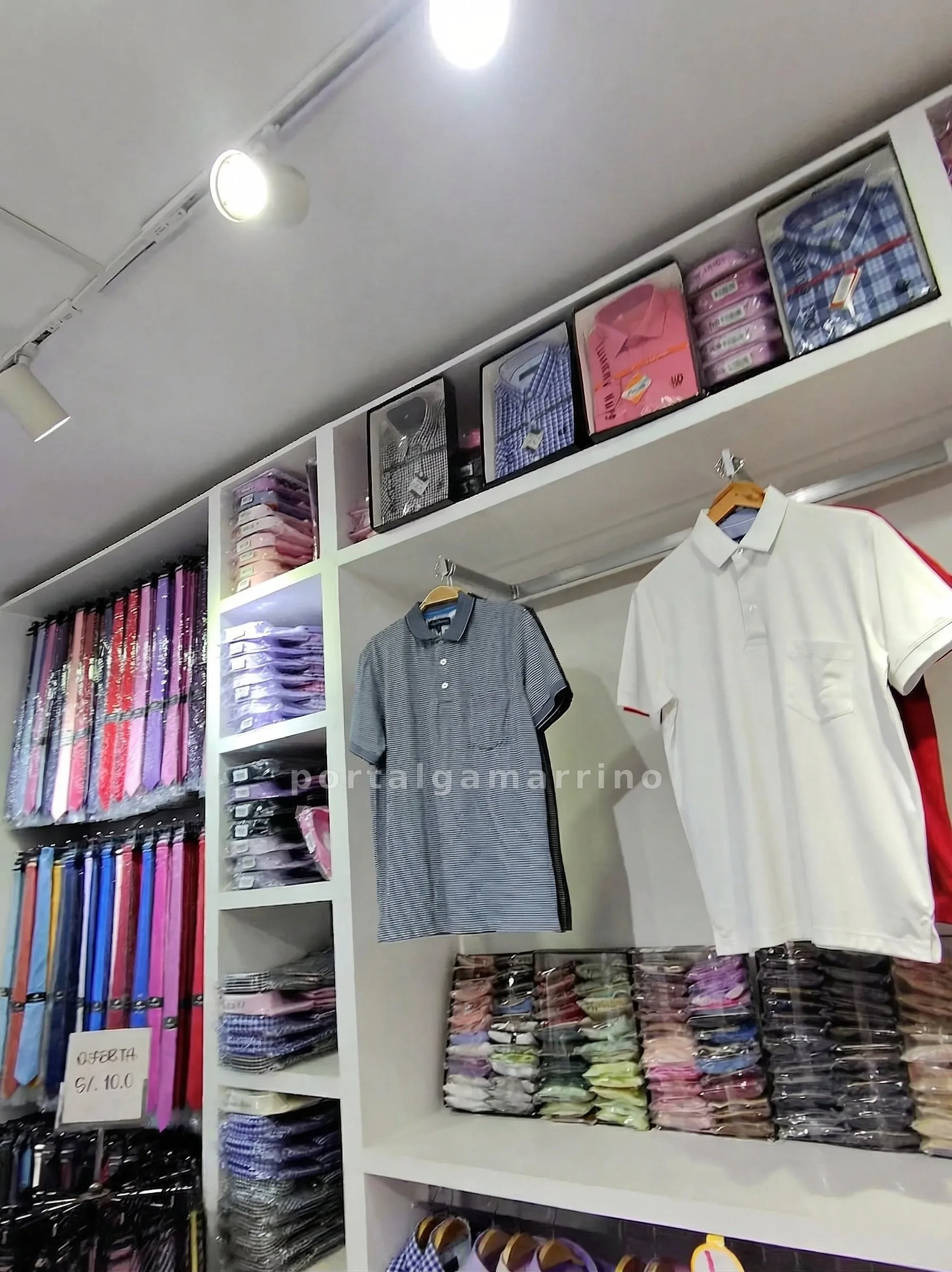 Tienda de camisas, camiseros y corbatas  — Humboldt 1521