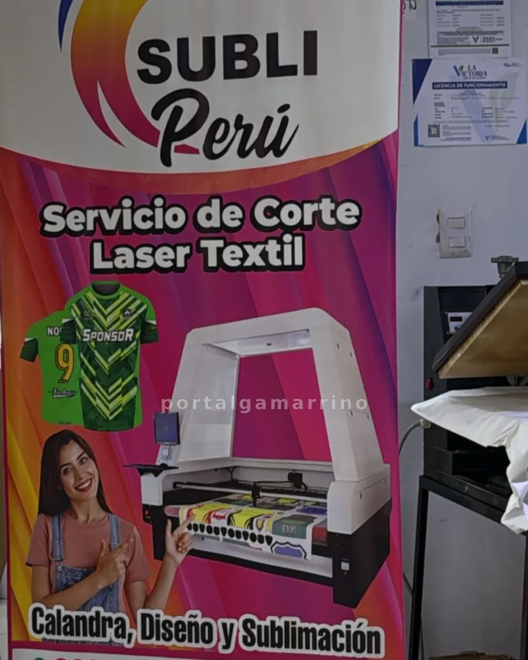 Servicio de Sublimación — Galería Multiplaza