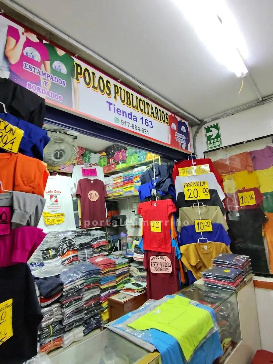 Tienda de polos publicitarios y estampados — Galería Azul