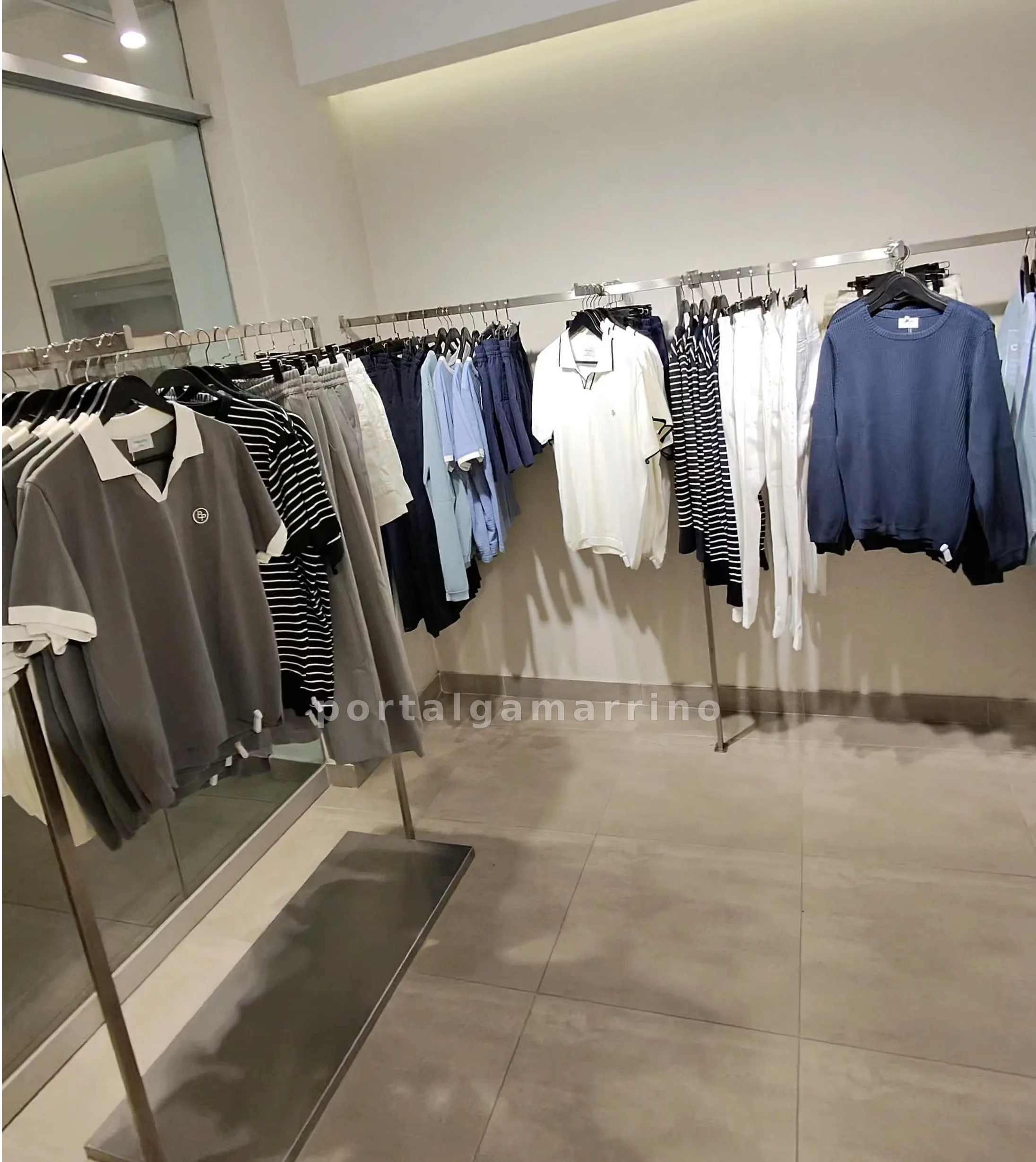 Tienda de ropa casual para hombre (Pepuño) — Galería Estilo