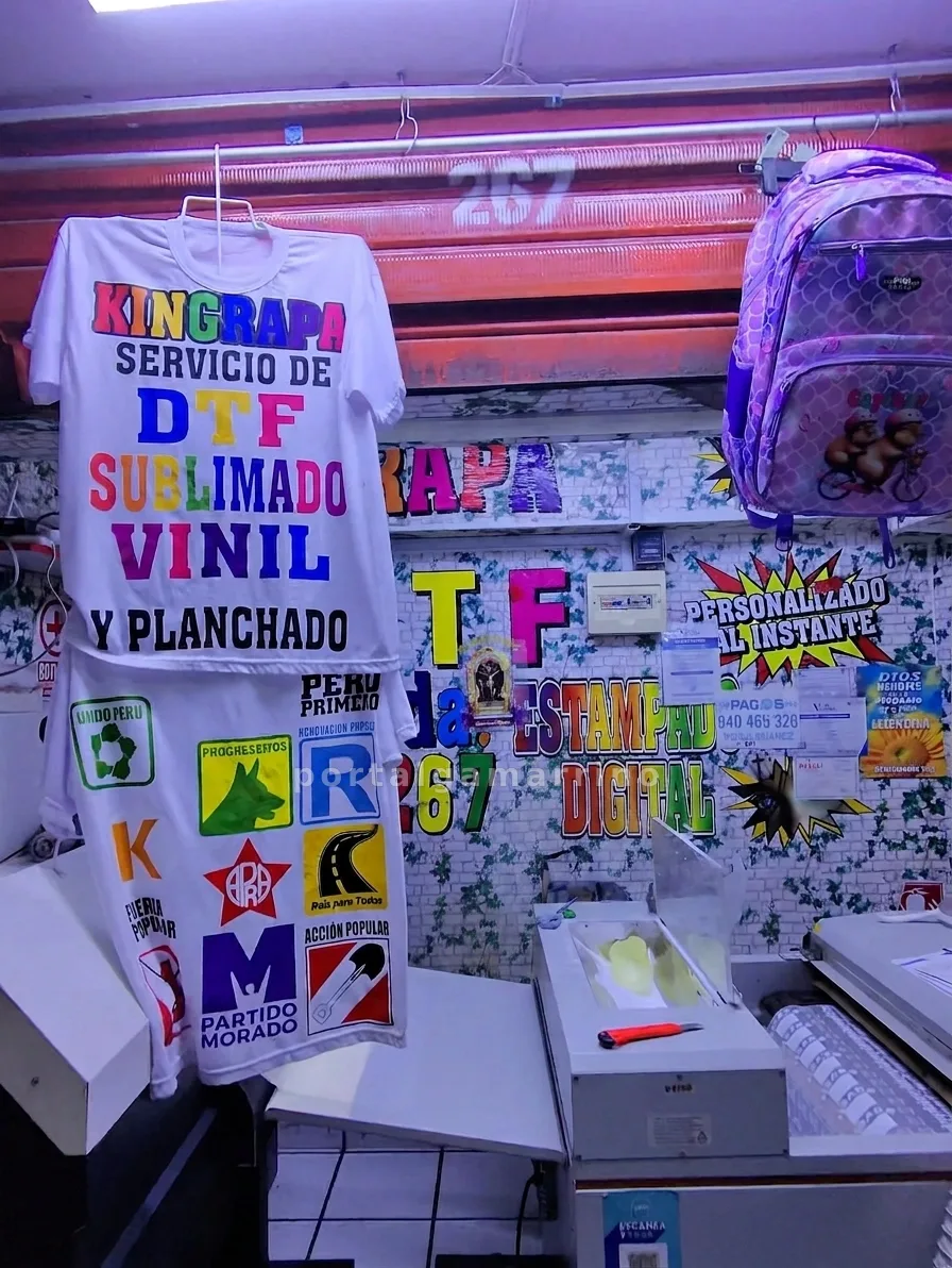 Tienda de estampado DTF, sublimado y vinil · Estampado Textil · Sublimación y DTF — foto 2