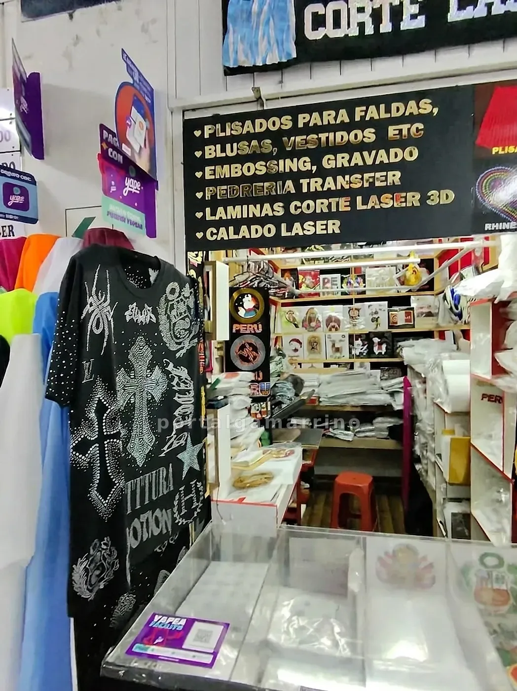 Tienda de pedrería transfer y plizados para prendas · Estampado Textil · Decoración y Aplicaciones — foto 2