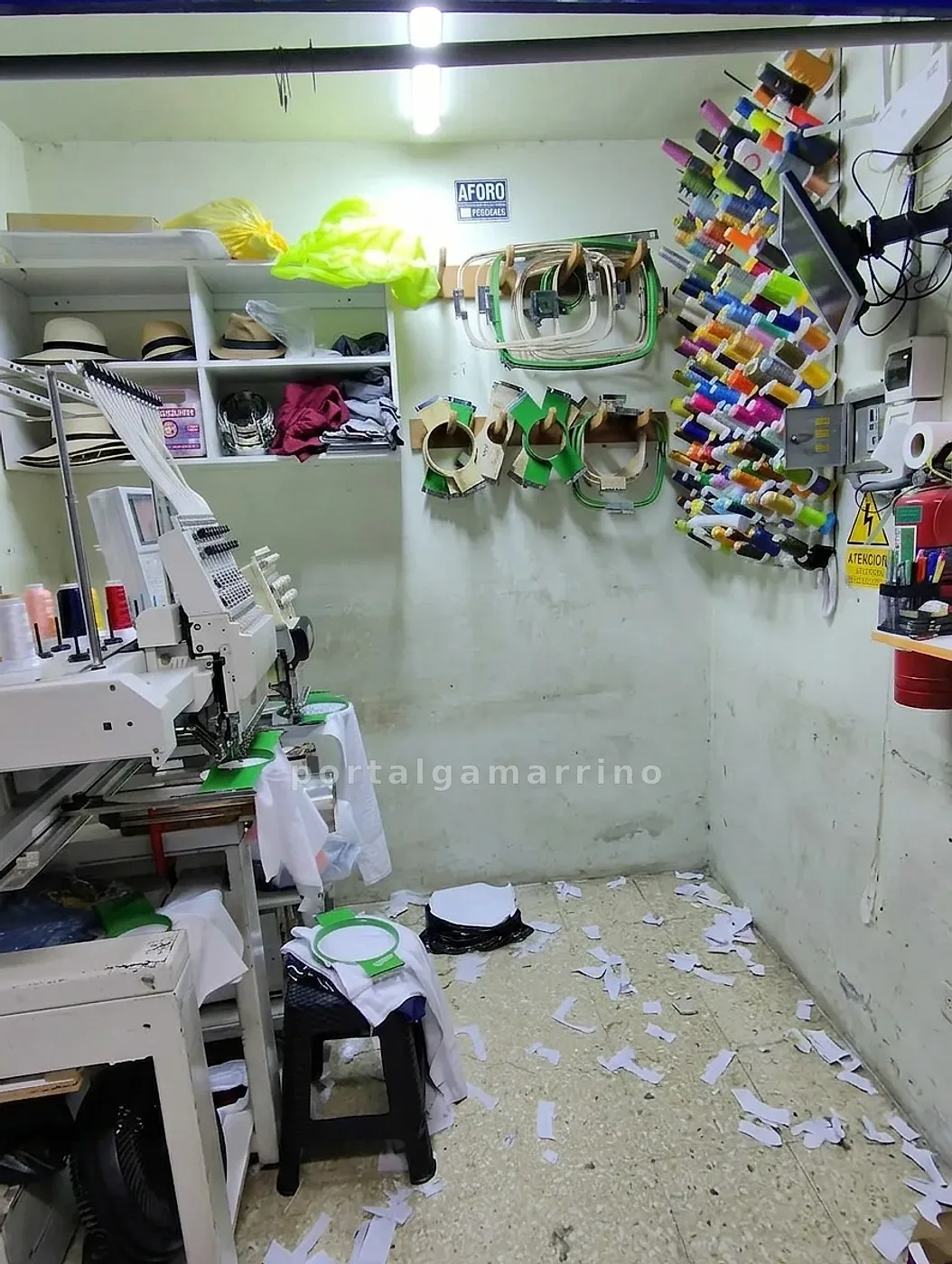 Taller de bordado computarizado textil — Galería La Reyna
