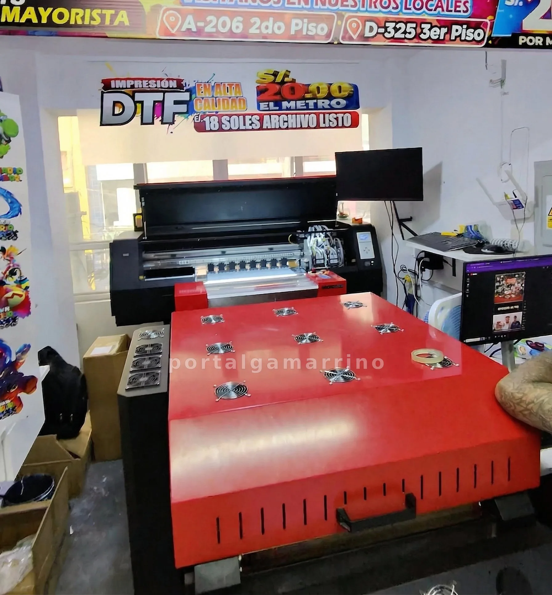 Servicio de Impresión y Estampado en DTF  — Galería Victoria