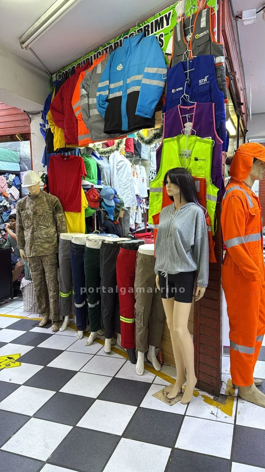 Venta de Ropa Industrial y de Seguridad — Galería YUYI